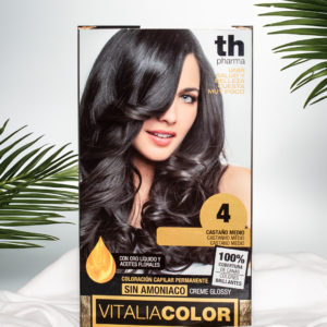 Kit Tinte en casa V-Color Tono 4 Castaño medio