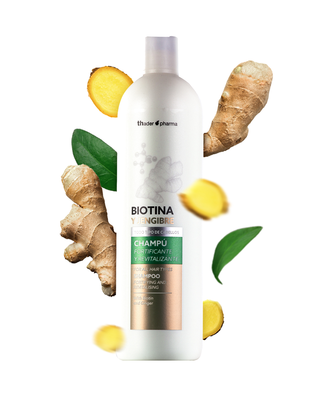 Champú de Biotina y Jengibre