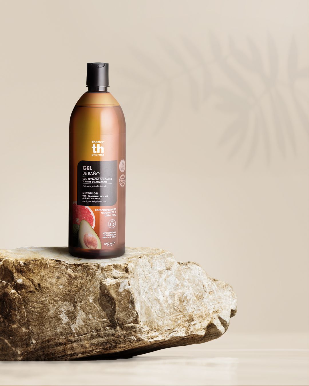 Gel de baño extracto de Pomelo y aceite de Aguacate Polifenoles