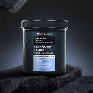 Mascarilla equilibrante con Carbón de Bambú y Ácido Hialurónico