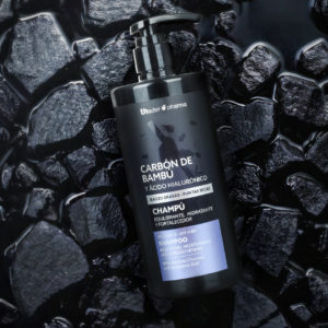 Champú equilibrante con Carbón de Bambú y Ácido Hialurónico